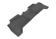 3D MAXpider Custom Fit All-Weather Floor Mat for Select Toyota Tacoma Models - Kagu Rubber (Black) 2005-2015 - Second Row