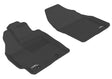 3D MAXpider - L1TY09211509 Custom Fit All-Weather Floor Mat for Select Toyota Prius/Prius V Models - Kagu Rubber (Black) 2012-2017 - Front Row