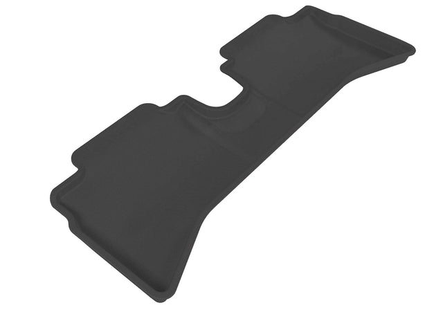 3D MAXpider Custom Fit All-Weather Floor Mat for Select Toyota Prius C Models - Kagu Rubber (Black) 2012-2019 - Second Row