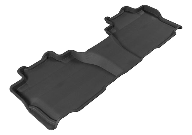 3D MAXpider Custom Fit All-Weather Floor Mat for Select Toyota Sequoia Models - Kagu Rubber 2008-2021 - Second Row