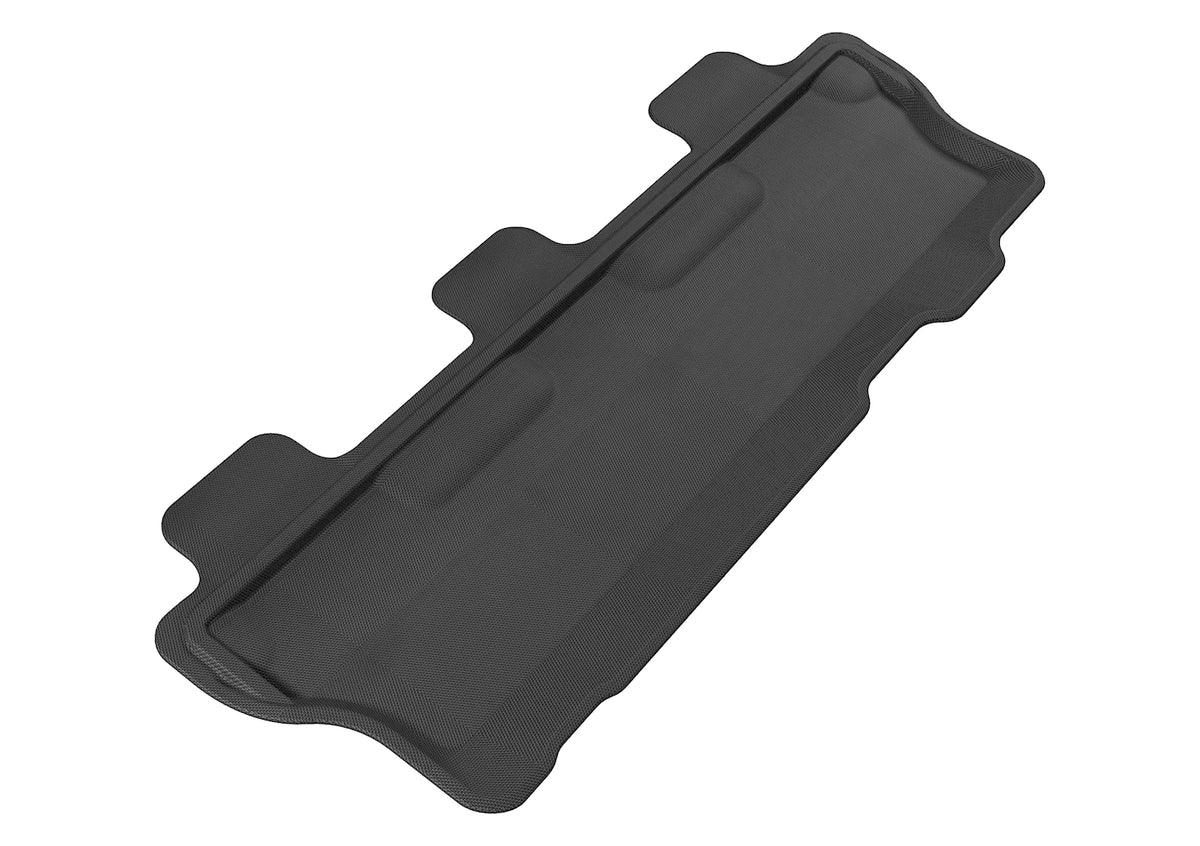 3D MAXpider Custom Fit Kagu Floor Mat (Black) Compatible with Toyota Sequoia 2008-2022 - 3rd Row