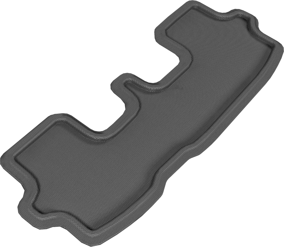3D MAXpider Custom Fit All-Weather Floor Mat for Select Toyota Highlander Models - Kagu Rubber (Black) 2008-2013 - 3rd Row