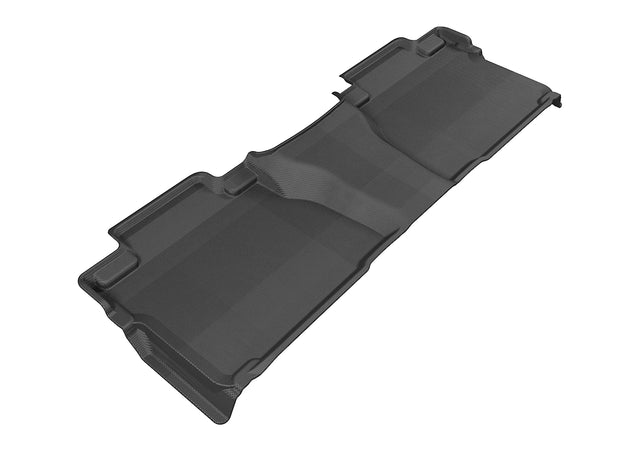 3D MAXpider Custom Fit All-Weather Floor Mat for Select Toyota Tundra Double Cab Models - Kagu Rubber (Black) 2014-2021 - Second Row