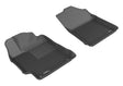 3D MAXpider Custom Fit Floor Mat for Select Toyota Camry Models - Kagu Rubber (Black) 2015-2017 - Front Row