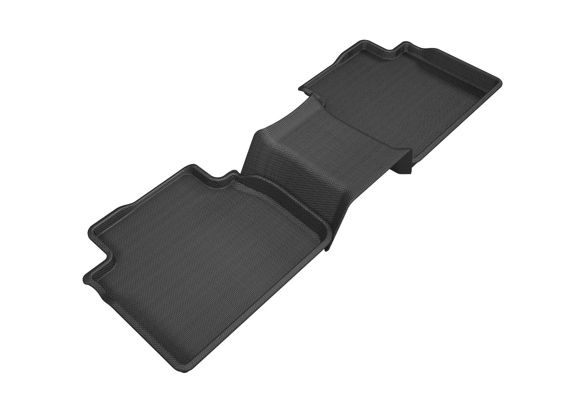 3D MAXpider Custom Fit Kagu Floor Mat (Black) Compatible with Toyota Camry 2018-2024 - Second Row