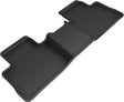 3D MAXpider Custom Fit Kagu Floor Mat (Black) Compatible with Toyota RAV4 2019-2024 / Toyota Venza 2019-2024 - Second Row