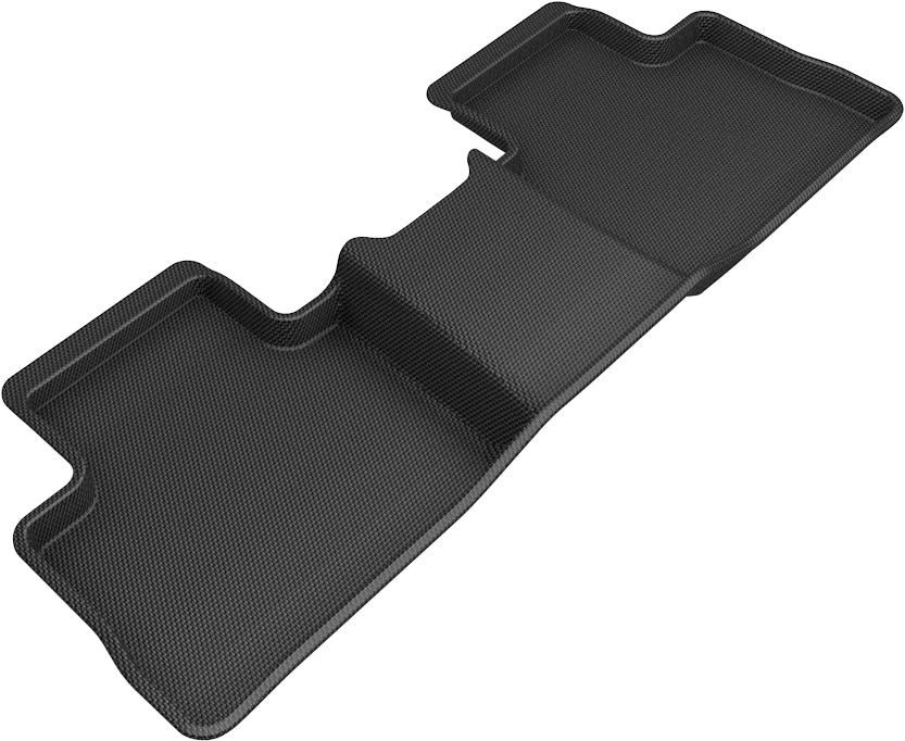3D MAXpider Custom Fit Kagu Floor Mat (Black) Compatible with Toyota RAV4 2019-2024 / Toyota Venza 2019-2024 - Second Row