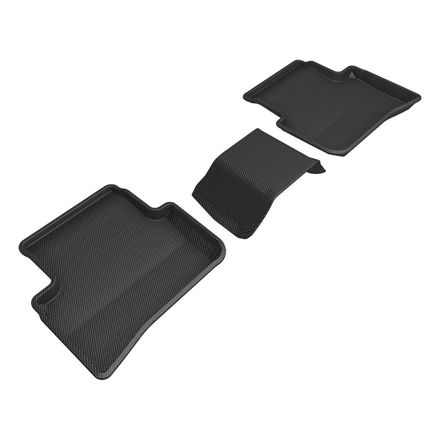 3D MAXpider Custom Fit Kagu Floor Mat (Black) Compatible with Toyota Corolla GR 2023-2026 - Second Row