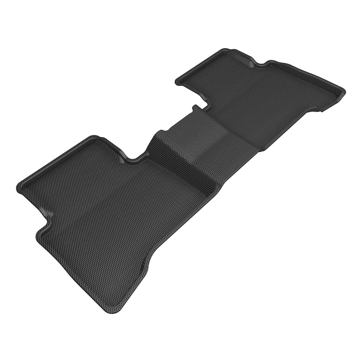 3D MAXpider Custom Fit KAGU Floor Mat (BLACK) Compatible with TOYOTA PRIUS 2023 - Second Row