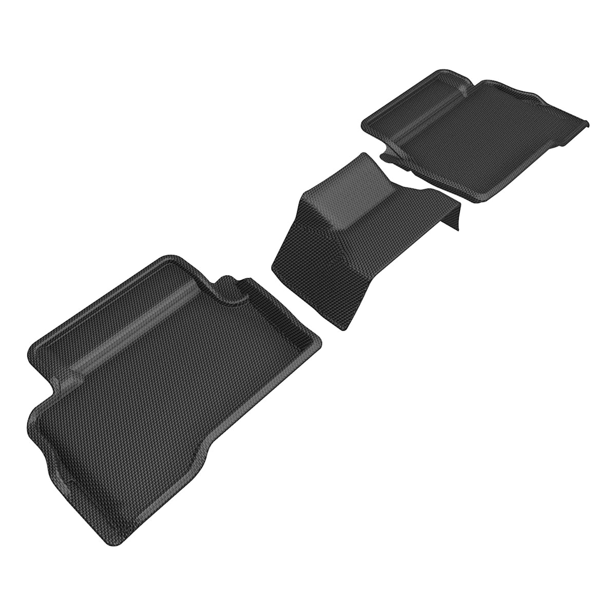3D MAXpider L1TY31521509: Toyota Tacoma Double Cab 2024 Kagu Black - Second Row