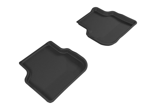 3D MAXpider Custom Fit All-Weather Floor Mat for Select Volkswagen Jetta Models - Kagu Rubber 2011-2018 - Second Row