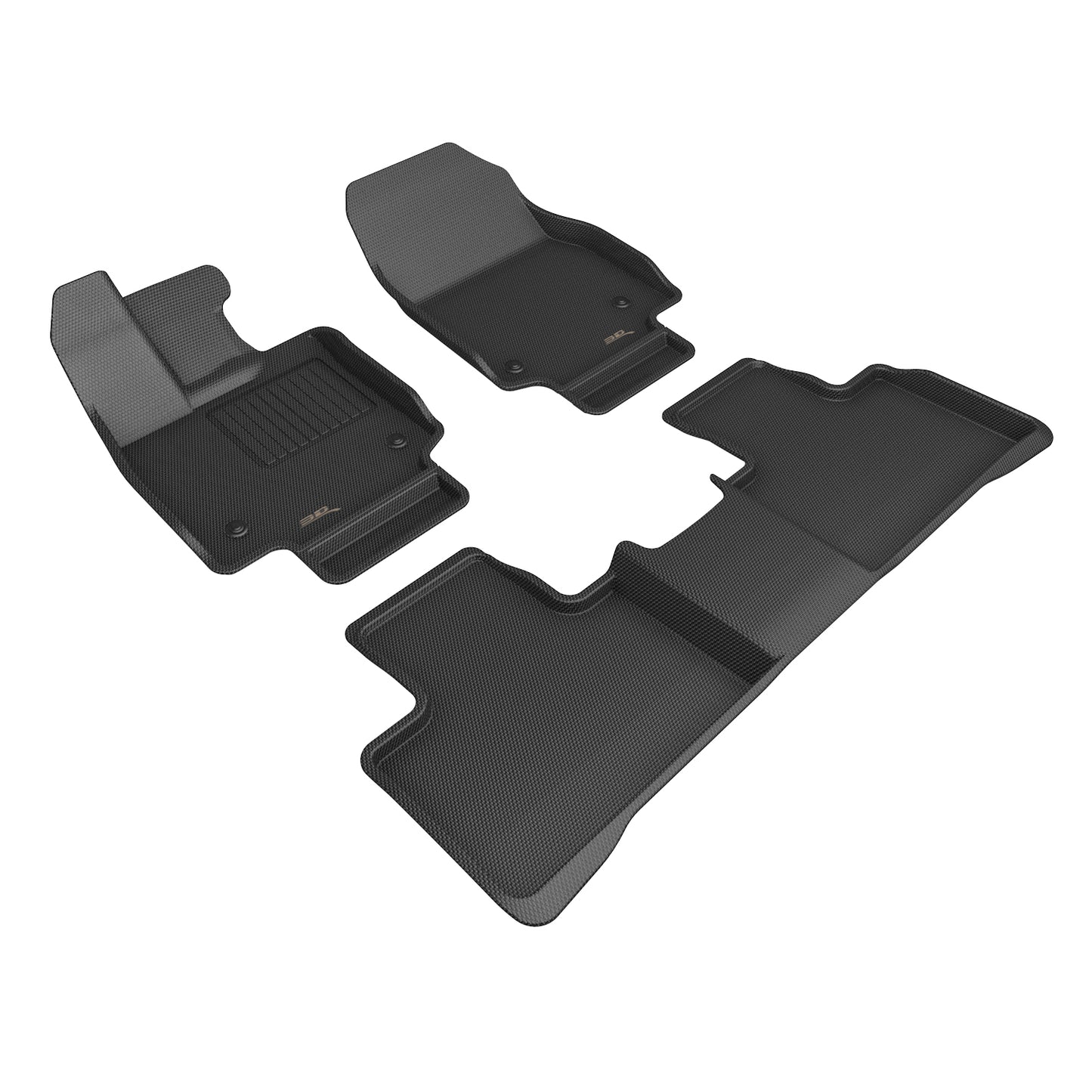 3D MAXpider Custom Fit Floor Liner Black for 2023-2024 LEXUS RX 5 Seaters