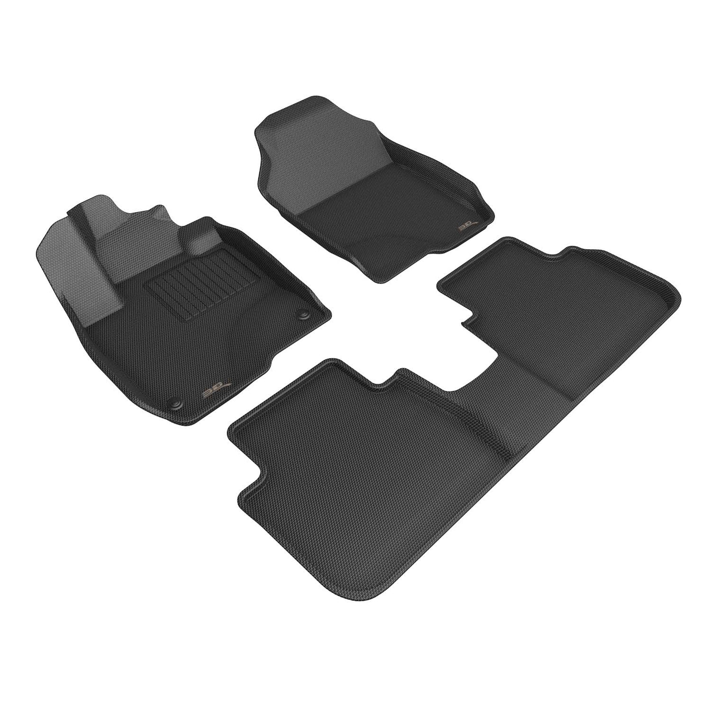 3D MAXpider Custom Fit Floor Liner Black for 2023-2024 HONDA HR-V
