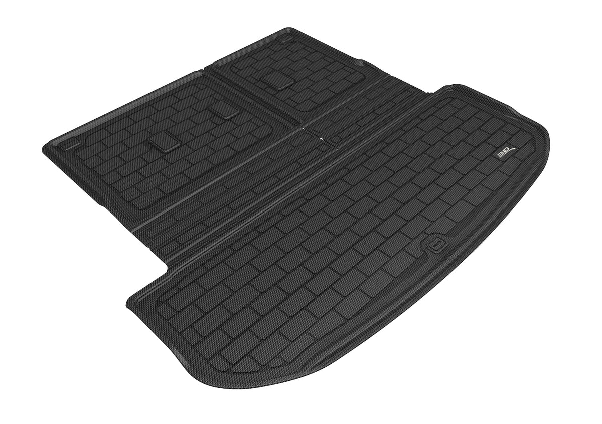 3D MAXpider M1HY1001309: Hyundai Palisade 2020-2024 Cross Fold Kagu Black Behind 2nd Row Cargo Liner