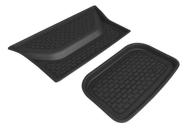 3D MAXpider Custom Fit Kagu Lower Cargo Liner (Black) Compatible with Tesla Model Y 2020-2024