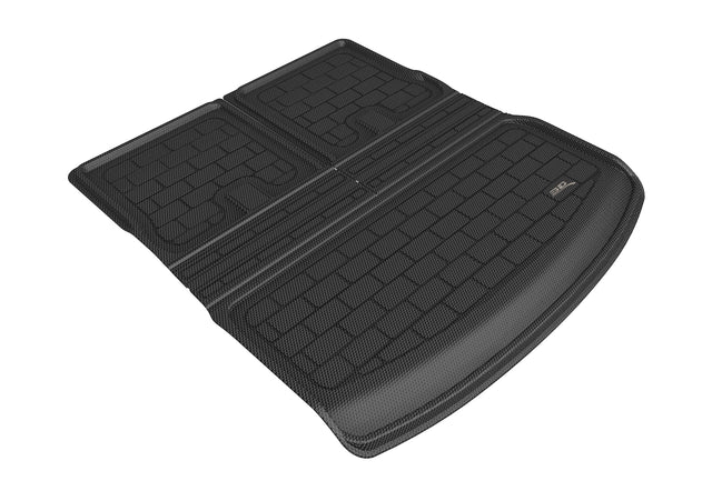 3D MAXpider M1TL0361309: Tesla Model Y 7-Seat 2021-2023 Kagu Black Behind R3 Seatback Protector Cross Fold Cargo Liner