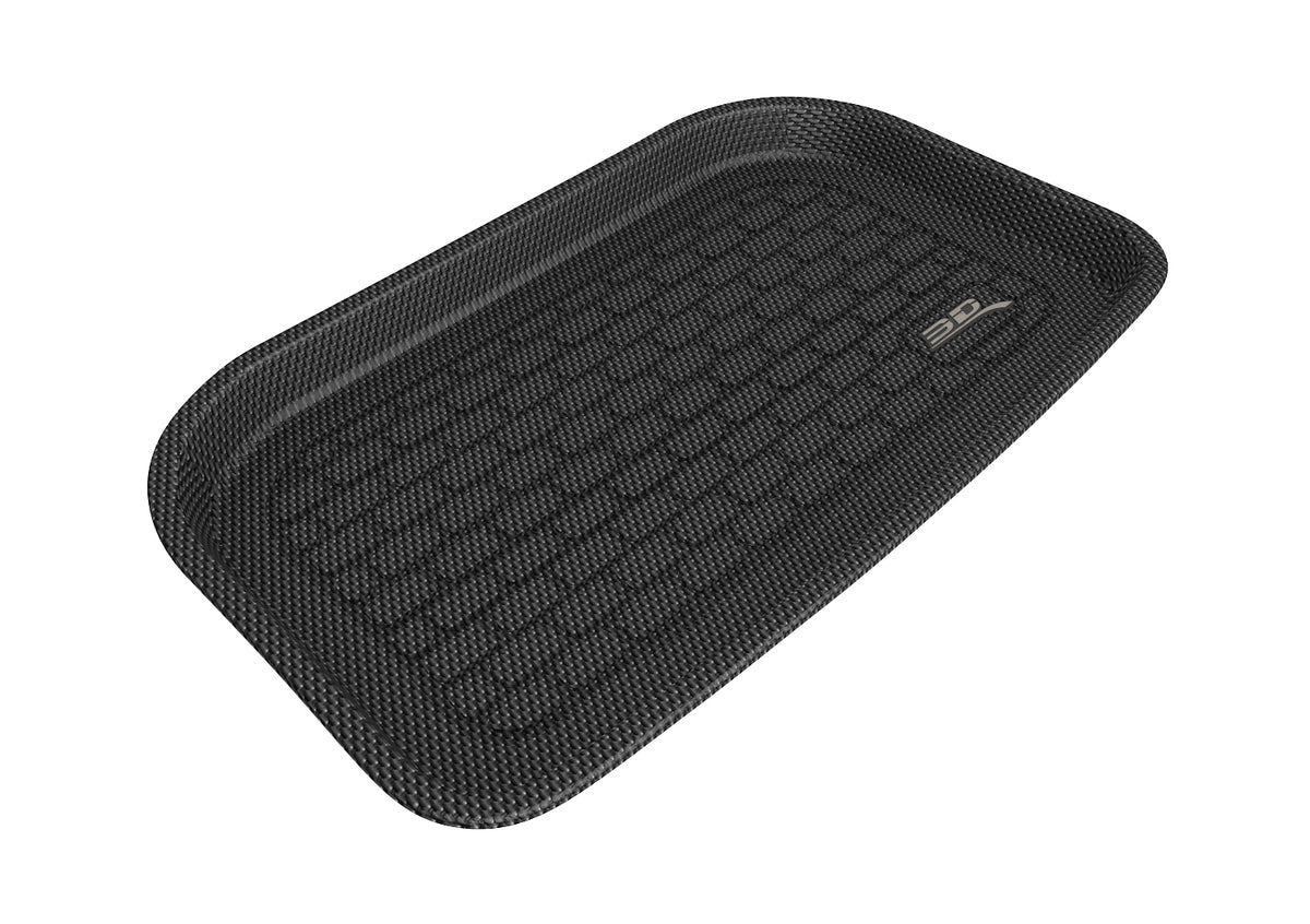 3D MAXpider Custom Fit Kagu Lower Cargo Liner (Black) Compatible with Tesla Model Y 7-Seat 2021-2024