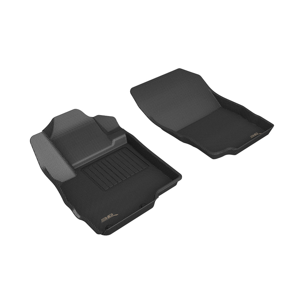 3D MAXpider L1MT05601509: Mitsubishi Eclipse Cross 2018-2024 Kagu Black - Front Row