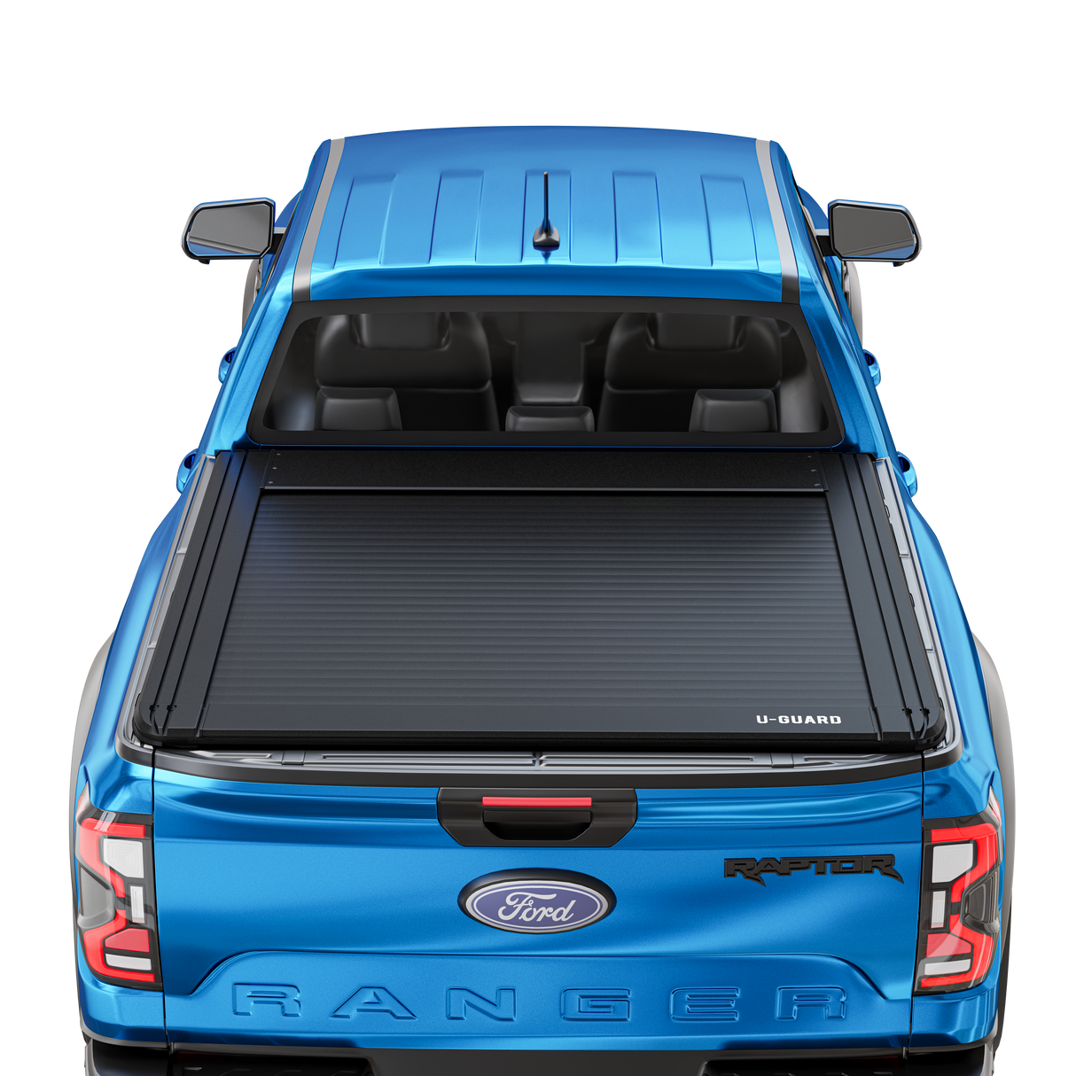 U-Guard Hard Tri Fold Tonneau Cover (Ford Ranger 2019-2025 5'1" Bed)