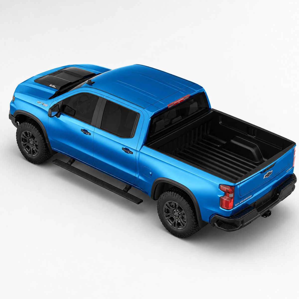 Chevrolet Silverado / GMC Sierra 1500 2022-2026  (Crew Cab) Power Running Board