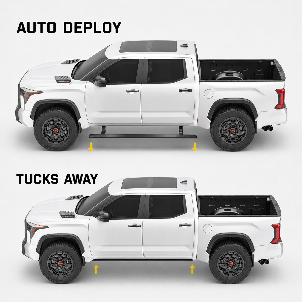 Toyota Tundra  2022-2026 (Crew Cab) Power Running Board