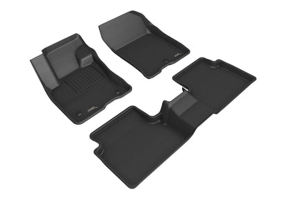 3D MAXpider Custom Fit Floor Liner Black for 2021-2023 FORD BRONCO SPORT