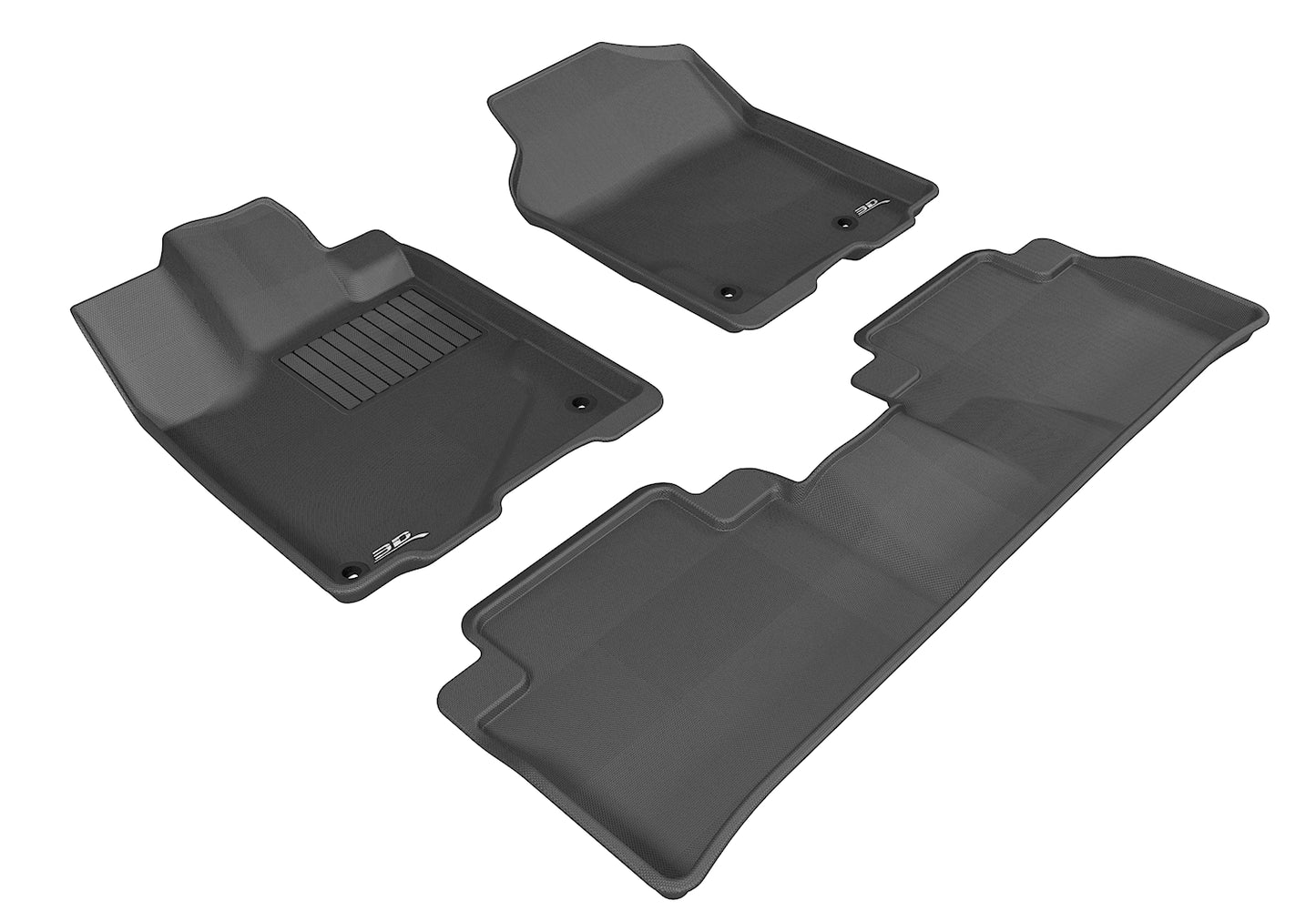 3D MAXpider Custom Fit Floor Liner Black for 2013-2018 ACURA RDX DOES NOT FIT 1ST ROW 8-WAY POWER SEATS