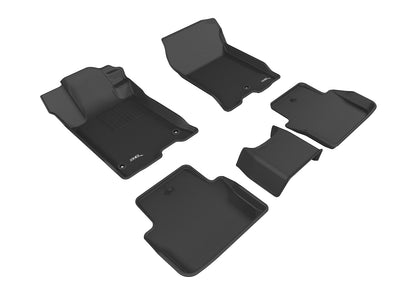 3D MAXpider Custom Fit Floor Liner Black for 2015-2020 ACURA TLX FWD