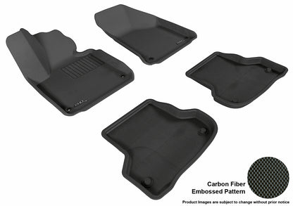 3D MAXpider Custom Fit Floor Liner Black for 2006-2013 AUDI A3