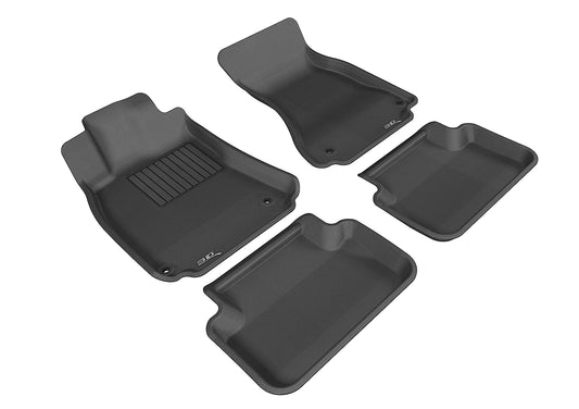 3D MAXpider Custom Fit Floor Liner Black for 2009-2016 AUDI A4 / S4 / RS4