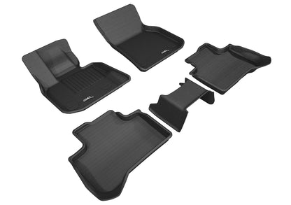 3D MAXpider Custom Fit Floor Liner Black for 2018-2023 BMW X4