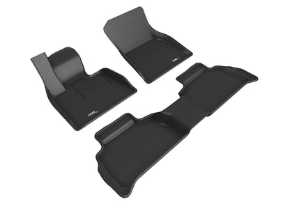 3D MAXpider Custom Fit Floor Liner Black for 2020-2023 BMW X6