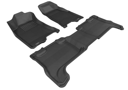 3D MAXpider Custom Fit Floor Liner Black for 2004-2012 GMC CANYON
