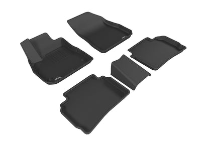 3D MAXpider Custom Fit Floor Liner Black for 2016-2023 CHEVROLET MALIBU