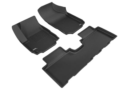 3D MAXpider Custom Fit Floor Liner Black for 2018-2023 CHEVROLET EQUINOX