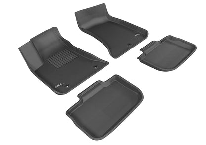 3D MAXpider Custom Fit Floor Liner Black for 2011-2022 CHRYSLER 300 RWD
