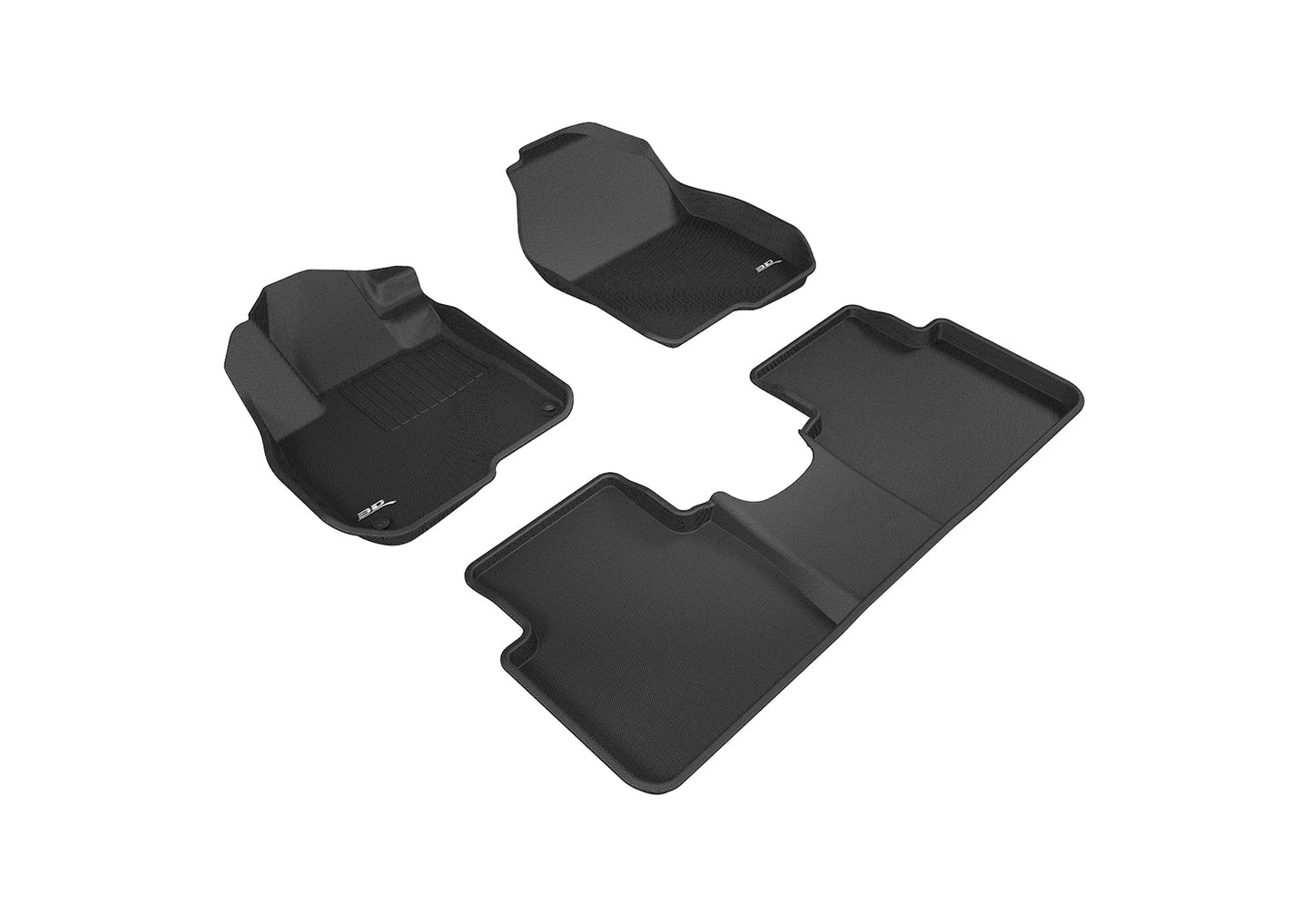 3D MAXpider Custom Fit Floor Liner Black for 2017-2022 HONDA CR-V