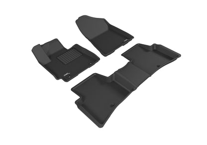 3D MAXpider Custom Fit Floor Liner Black for 2016-2018 HYUNDAI TUCSON