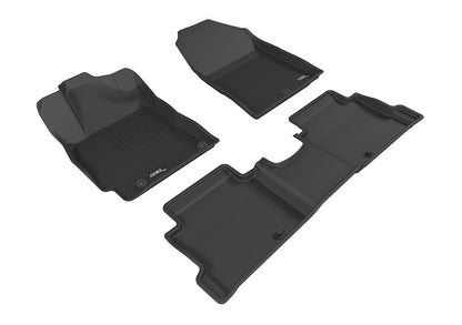 3D MAXpider Custom Fit Floor Liner Black for 2017-2020 HYUNDAI ELANTRA