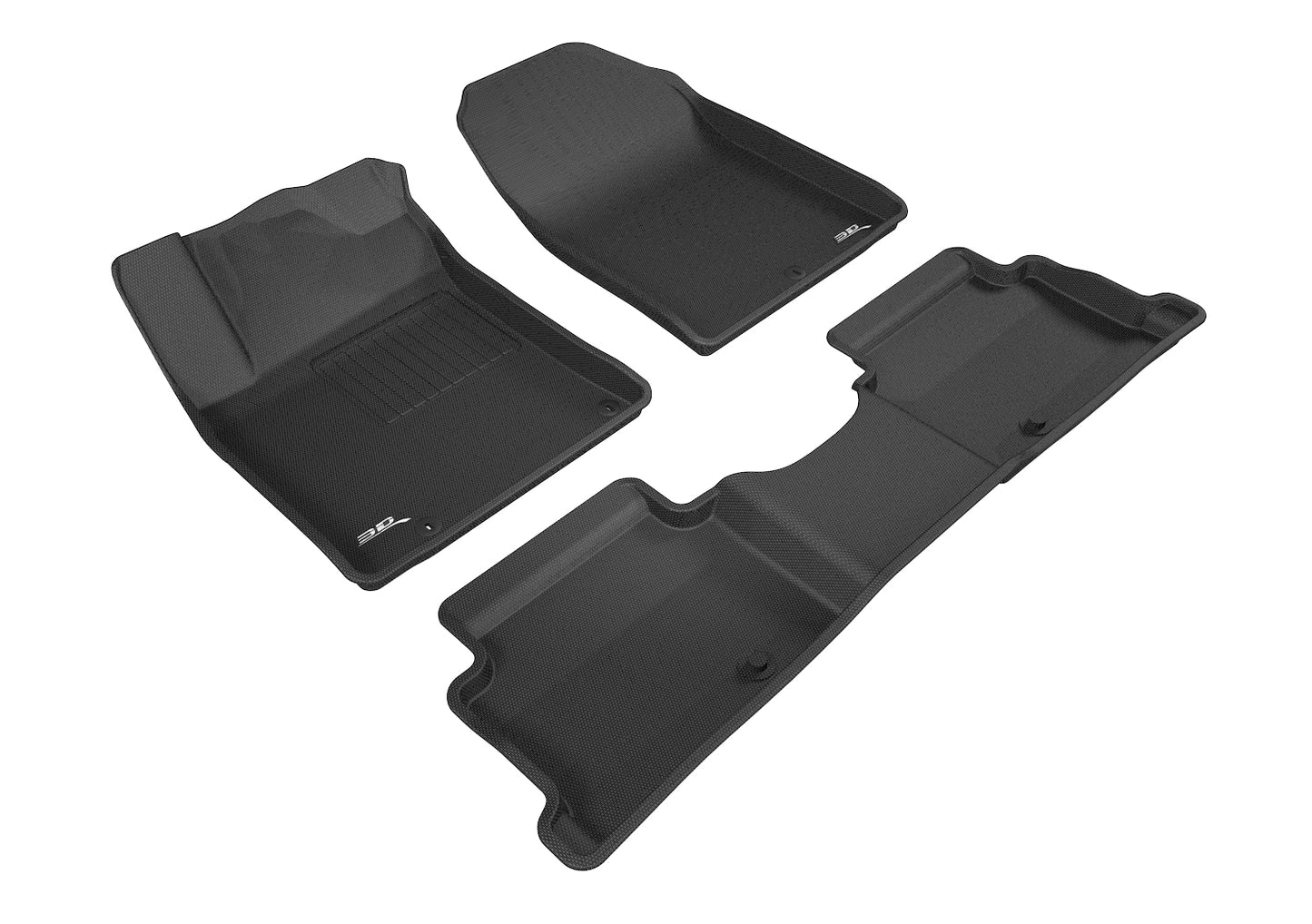 3D MAXpider Custom Fit Floor Liner Black for 2018-2020 HYUNDAI ELANTRA GT