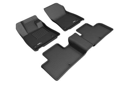 3D MAXpider Custom Fit Floor Liner Black for 2019-2023 INFINITI QX55