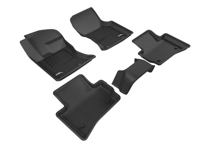 3D MAXpider Custom Fit Floor Liner Black for 2017-2023 JAGUAR F-PACE