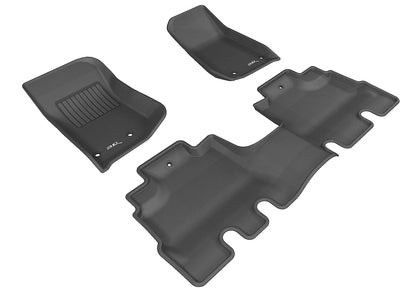 3D MAXpider Custom Fit Floor Liner Black for 2014-2018 JEEP WRANGLER