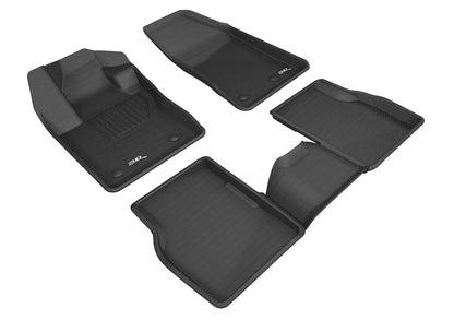 3D MAXpider Custom Fit Floor Liner Black for 2017-2023 JEEP COMPASS