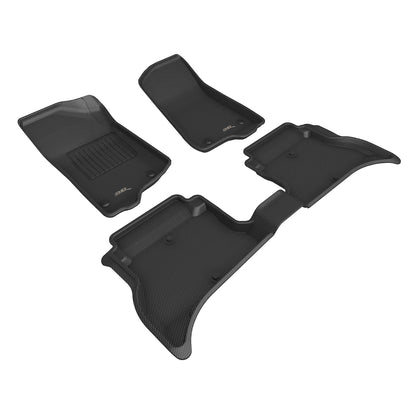 3D MAXpider Custom Fit Floor Liner Black for 2021-2023 JEEP WRANGLER Fits 4XE Only