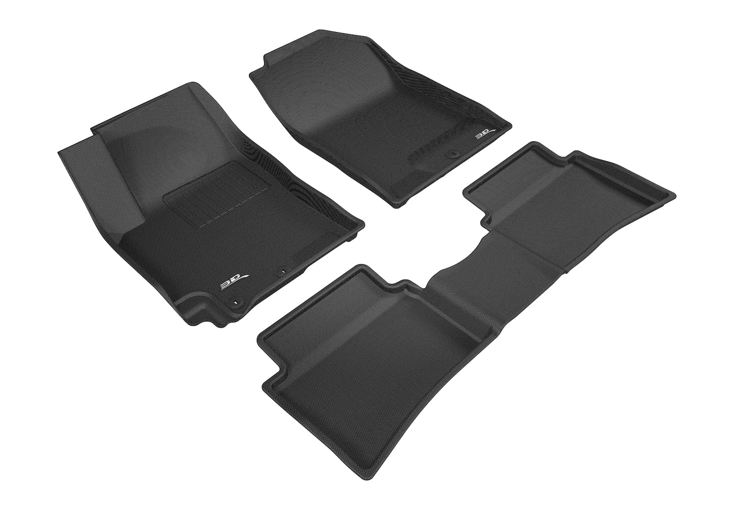 3D MAXpider Custom Fit Floor Liner Black for 2018-2022 KIA RIO 5