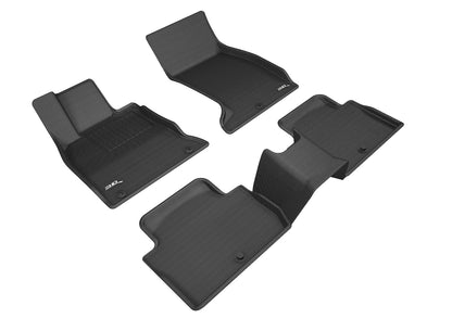 3D MAXpider Custom Fit Floor Liner Black for 2018-2022 KIA STINGER