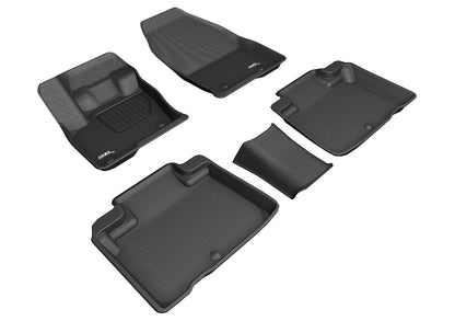 3D MAXpider Custom Fit Floor Liner Black for 2016-2023 LINCOLN NAUTILUS