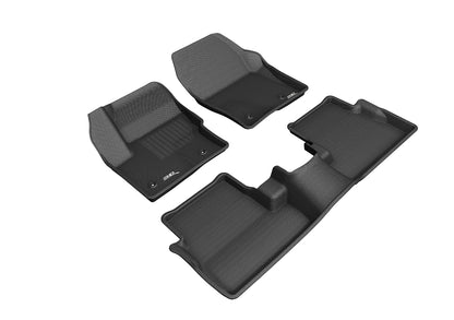 3D MAXpider Custom Fit Floor Liner Black for 2017-2019 LINCOLN MKC