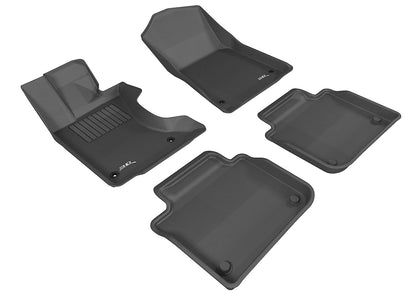 3D MAXpider Custom Fit Floor Liner Black for 2013-2020 LEXUS GS